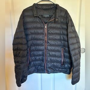 Guess men’s full-zip puffer